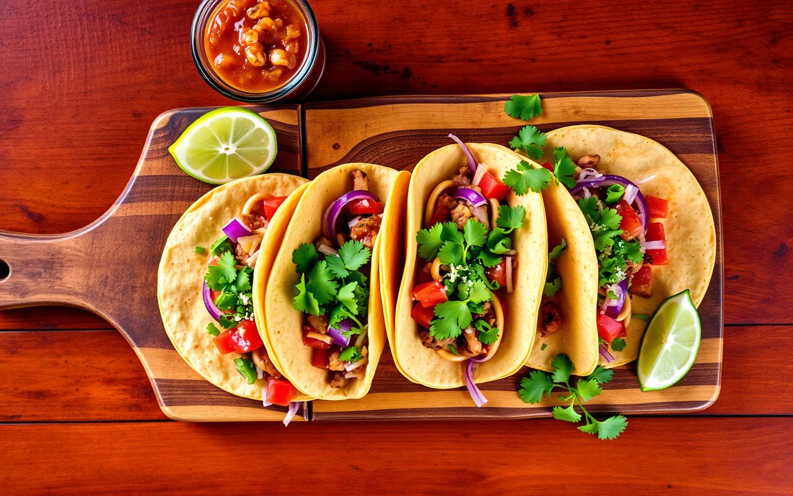 Signature El Mezcal tacos